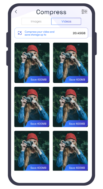 AI Optimizer cleaning duplicate videos