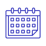 Event organization managing calendar files and photos