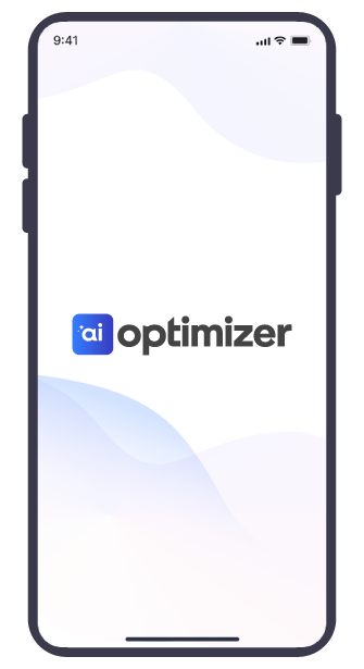 AI Optimizer app freeing up storage on a smartphone