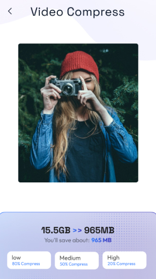 AI Optimizer inbox cleaner screen