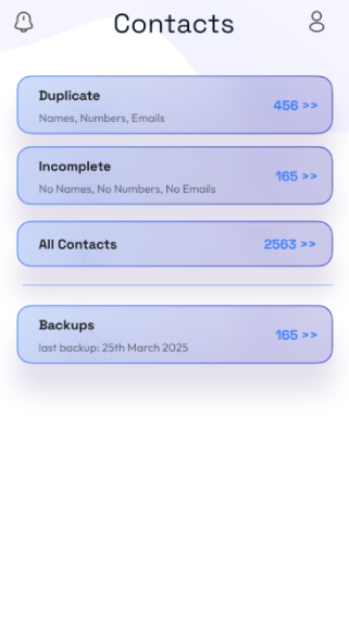 AI Optimizer storage results screen